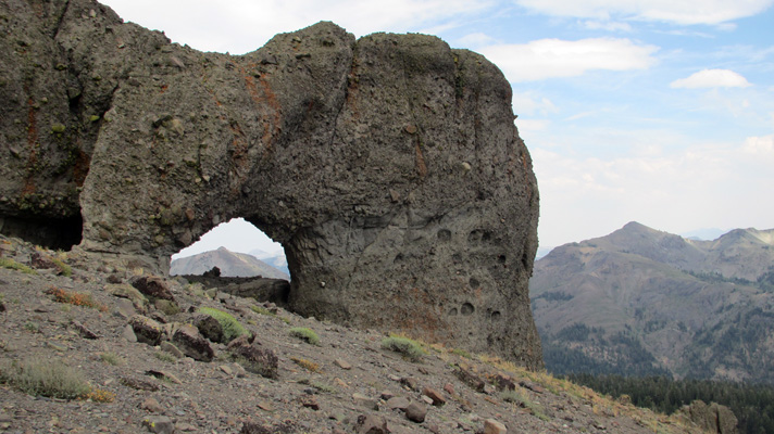 peep sight peak